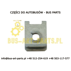 BLASZKA MONTAŻOWA NA WKRĘT 6,3MM POKRYWY W PODŁOWDZE SETRA MERCEDES 24x16MM