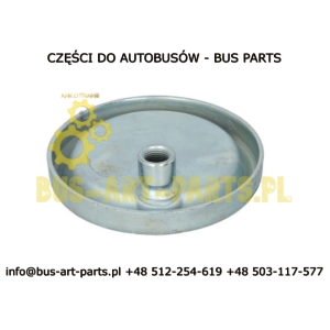 PODSTAWA PODUSZKI GÓRNA VOLVO B10 B12 VOLVO 9700 FI-130mm KOMINEK H-30MM