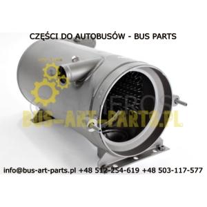 WYMIENNIK CIEPŁA WEBASTO THERMO S S230 S300 S350 ORYGINAŁ M10X1 Z 2 OTWOREMI NA CZUJNIKI  L-388mm