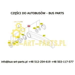 SPRĘŻYNA PODŁOKIETNIKA MERCEDES TOURISMO 2006-