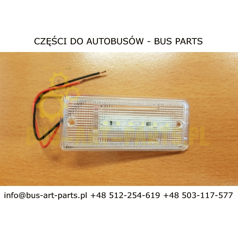 LAMPA OŚWIETLENIA STOPNIA MERCEDES TRAVEGO SETRA S4.. S3.. BEZ CANBUS