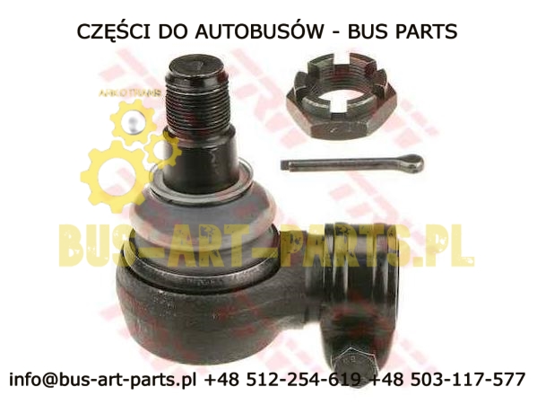 KOŃCÓWKA SIŁOWNIKA WSPOMAGANIA MERCEDES TRAVEGO SETRA S3.. S4.. L-75mm