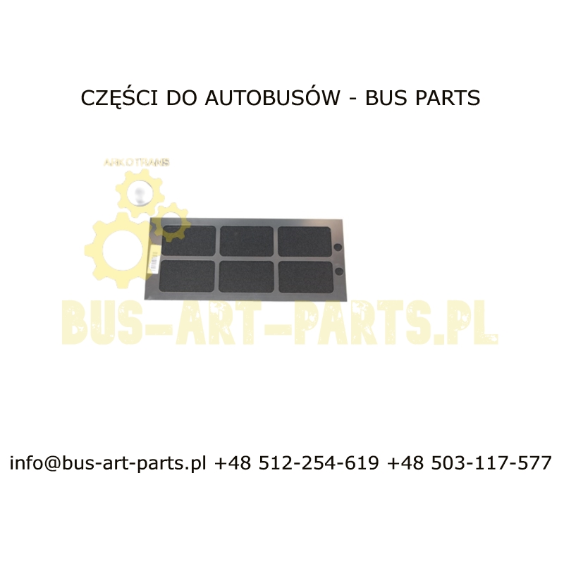 FILTR KABINY FRONTBOXU SCANIA PB NEW CENTURY
