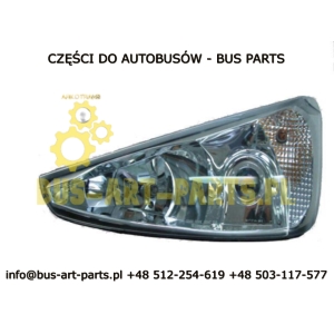 REFLEKTOR PRZEDNI SCANIA IRIZAR PB XENON LEWY