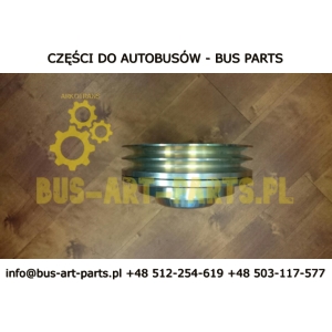 KOŁO PASOWE Z TŁUMIKIEM DRGAŃ MERCEDES O350 EURO 3 OM457LA 6135500179