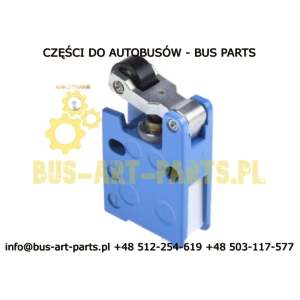 SCANIA IRIZAR IVECO MAGO ZAWÓR KRAŃCOWY OTWIERANIA ZAMYKANIA DRZWI 2/2 Z ROLKĄ 81 921 701 81921701