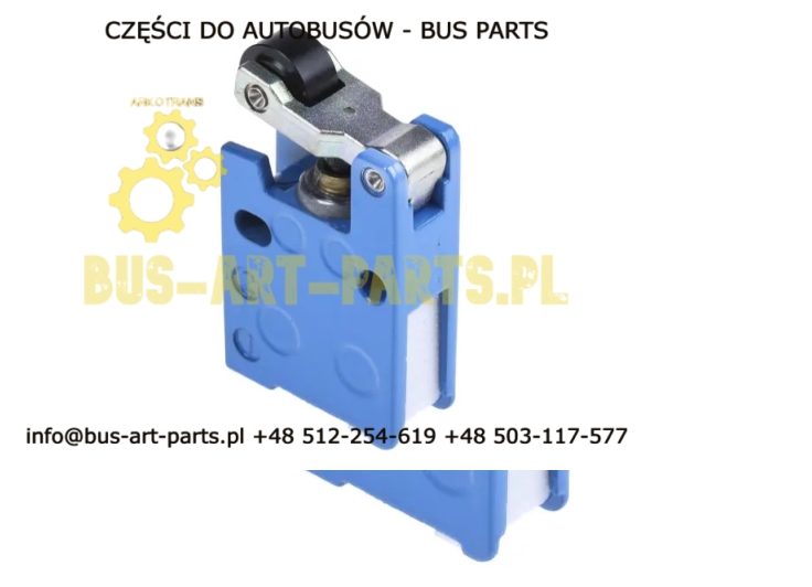 SCANIA IRIZAR IVECO MAGO ZAWÓR KRAŃCOWY OTWIERANIA ZAMYKANIA DRZWI 2/2 Z ROLKĄ 81 921 701 81921701