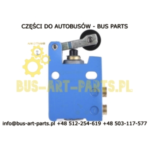 SCANIA IRIZAR IVECO MAGO ZAWÓR KRAŃCOWY OTWIERANIA ZAMYKANIA DRZWI 2/2 Z ROLKĄ 81 921 701 81921701
