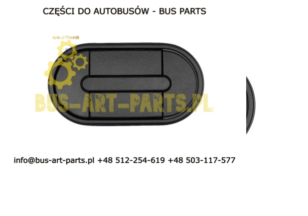 KLAMKA KLAPY BOVA MAGIQ VDL FUTURA II NEOPLAN MAN MAUALNA BLOKOWANA KLUCZEM BEZ OBRYSÓWKI BEZ SIŁOWNIKA BLOKADY