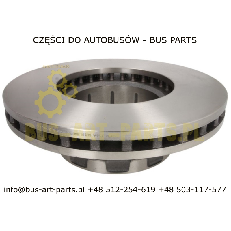 TARCZA HAMULCOWA SETRA S2.. S3.. MERCEDES INTEGRO