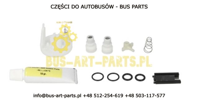 ZESTAW NAPRAWCZY ELEKTROZAWÓR OTWIERANIA DRZWI DO ZAWORU KNORR 0481500102  0481500101 0481500103 0481500105