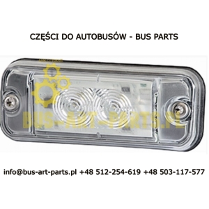LAMPA OBRYSOWA BIAŁA MERCEDES O350 BOVA FUTURA LED DIODOWA