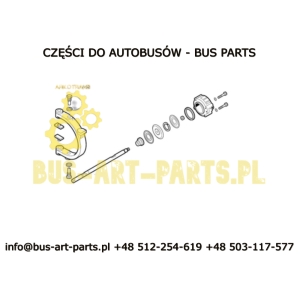 ZESTAW NAPRAWCZY CYLINDRA PRZEBITKI DO CYLINDRA 3115ZF
