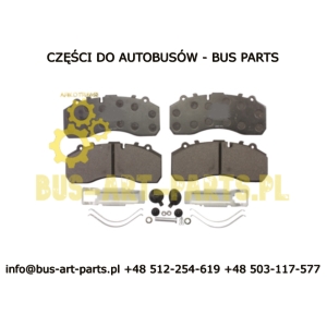 KLOCKI HAMULCOWE BOVA NEOPLAN MERCEDES TRAVEGO SETRA S4.. DANBLOCK