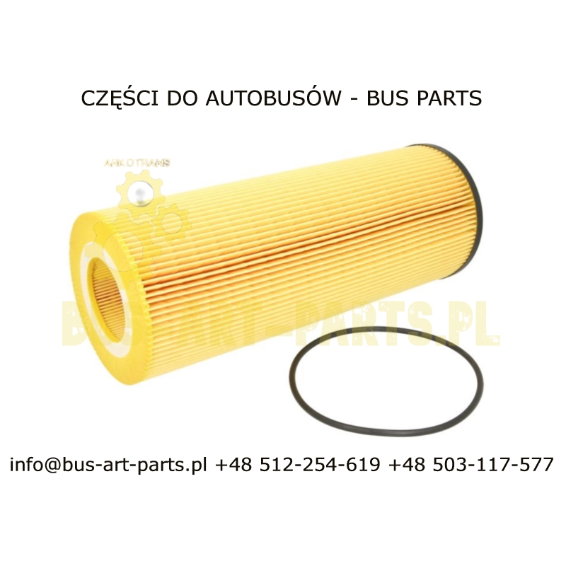 FILTR OLEJU MERCEDES OM457HLA TOURISMO EURO 4 EURO 5 SETRA S315UL E3  X 2 SZT (SILNIK LEŻĄCY )