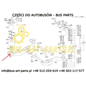 PODSTAWA PODUSZKI DELFINA SETRA S4.. S415 GT GT-HD HD HDH UL NF MERCEDES TOURISMO II TRAVEGO INTEGRO L-105 NISKA