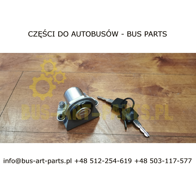 ZAMEK TYLNEJ KLAPY SETRA S4.. MAN LION COACH R02 R07 R08 NEOPLAN SCANIA HIGER TOURING ZAMIENNIK KPL Z WKŁADKĄ I DWOMA KLUCZYKAMI