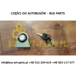 ZAMEK TYLNEJ KLAPY SETRA S4.. MAN LION COACH R02 R07 R08 NEOPLAN SCANIA HIGER TOURING ZAMIENNIK KPL Z WKŁADKĄ I DWOMA KLUCZYKAMI