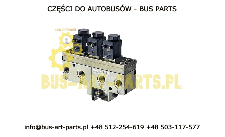 ELEKTROZAWÓR OTWIERANIA DRZWI MAN LION R07 R08 MERCEDES  TRAVEGO SETRA S4.. SOLARIS URBINO