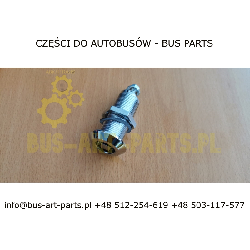 ZAMEK KLAPY UNIWERSALNY NA MOTYLEK KORPUS METALOWY FI-M22 H-50mm 8/8mm