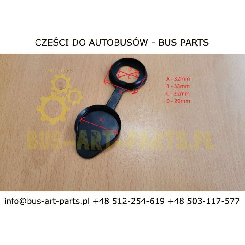 DEKIELEK ZAMKA Q-32 NISKA H-8mm SCANIA HIGER TOURING 2DO ZAMKA 532006