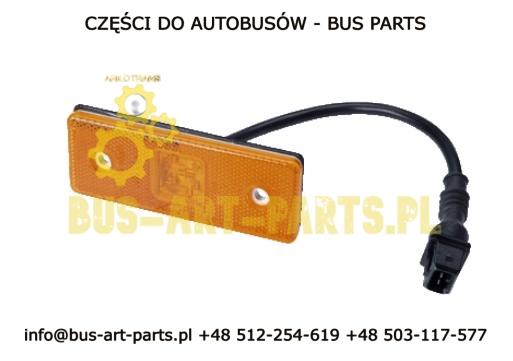 LAMPA OBRYSOWA POMARAŃCZOWA  CITARO EURO 5