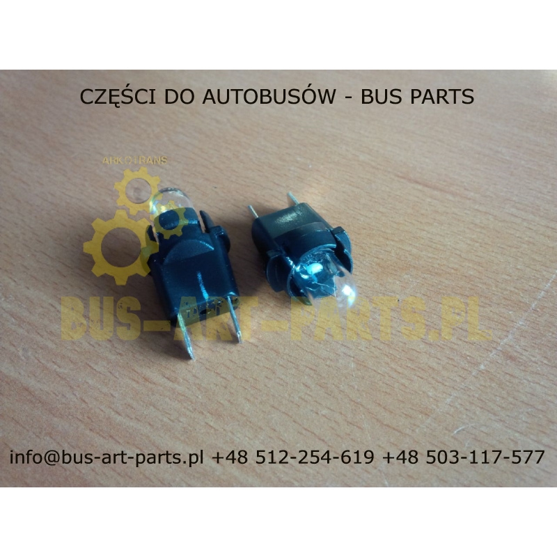 OPRAWKA ŻARÓWKI ZEGARÓW WSKAŹNIKÓW BOVA EURO 3 2002- NEOPLAN