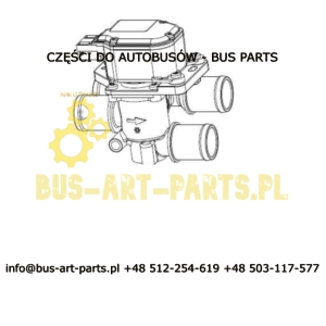 ZAWÓR OGRZEWANIA 4-DROŻNY VDL FI-28mm  AURORA