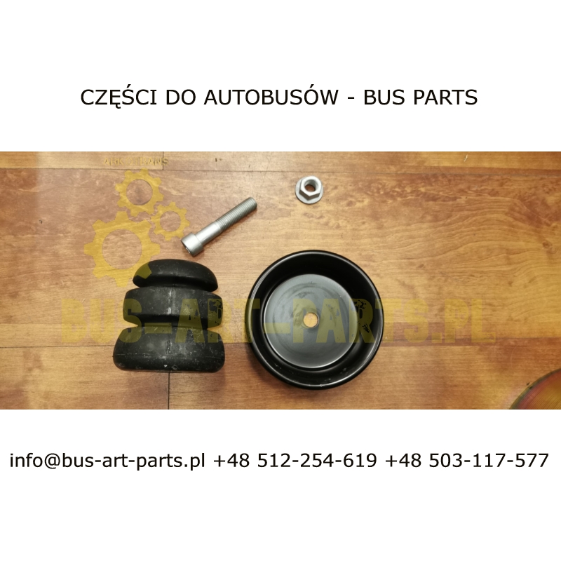ODBÓJ PODUSZKI TYLNEGO MOSTU I OSI WLECZONEJ MERCEDES TRAVEGO TOURISMO