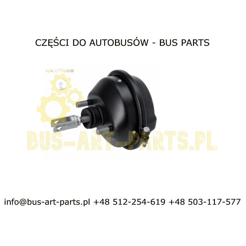 SIŁOWNIK HAMULCOWY PRZÓD MERCEDES O350 O404 TYP HALDEX 27"