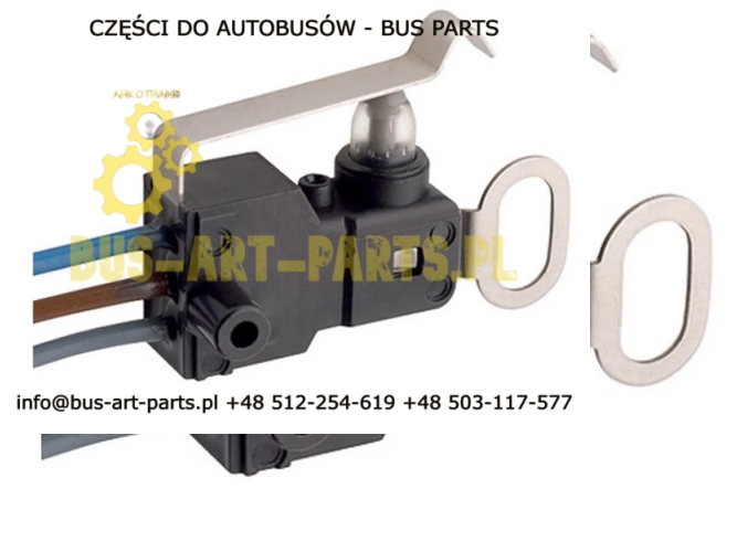 MIKROSTYCZNIK KRAŃCOWY ZAMKA KLPAPKI WLEWU PALIWA MERCEDES TRAVEGO TOURISMO EURO 6 SETRA S5.. S515 S516 S517 HD HDH TYP 1022  00