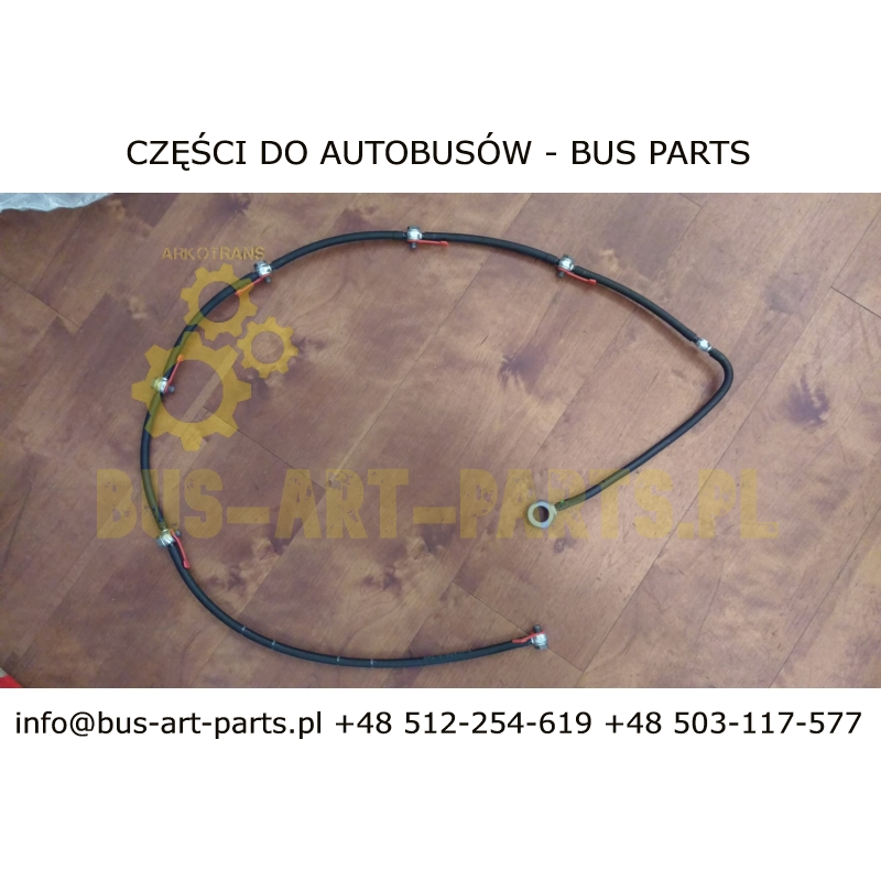 PRZEWÓD POWROTNY PALIWA MERCEDES TOURISMO TRAVEGO SETRA S4.. OM457 EURO 3