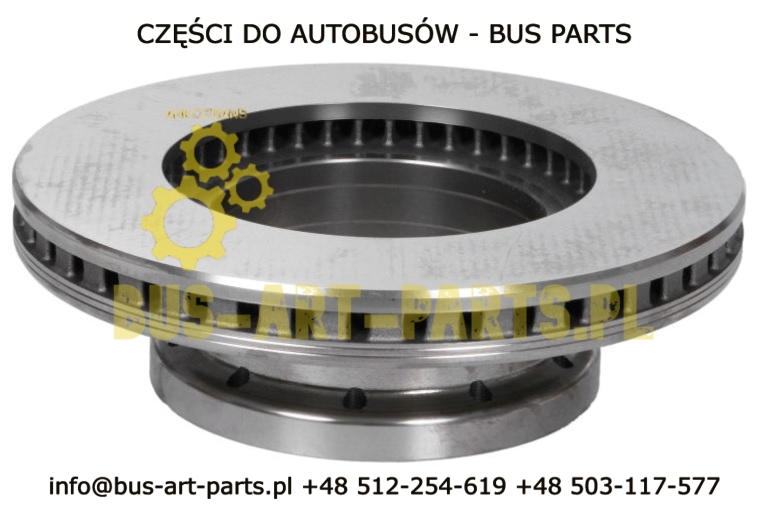 TARCZA HAMULCOWA SETRA MERCEDES BOVA SOLARIS TEMSA