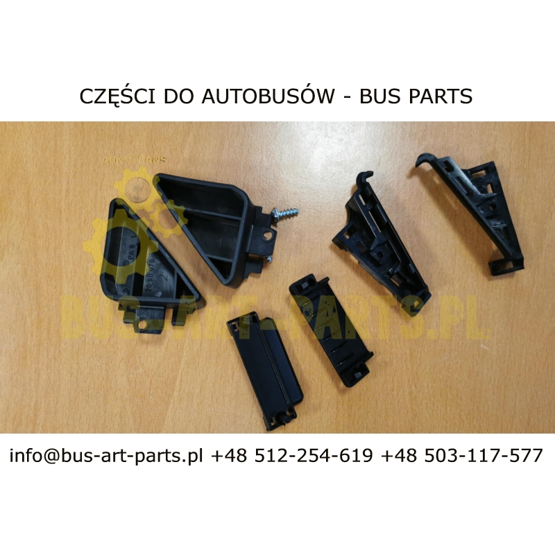 PROWADNICA PASA BEZPIECZEŃSTWA - KIEL MAN NEOPLAN BOVA - ZESTAW