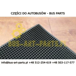 WYKŁADZINA AUTOBUSOWA GUMOWA - JEŻ 100CM X180CM KOLOR CZARNY