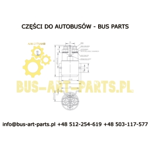 PRZEKAŹNIK PRĄDU PRACY KISSLING 300A 24V 18-32V KISSLING 30.311.12 NO/ON CONTACT BISTABILNY / ZASTĘPUJE 30.311.12.932