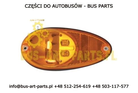 LAMPA KIERUNKOWSKAZU BOCZNA SCANIA VAN HOOL