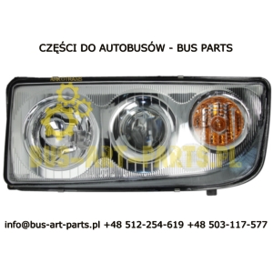 REFLEKTOR ŚWIATEŁ PRZEDNICH LEWY MERCEDES O350FL