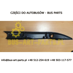 OBUDOWA LUSTERKA PRAWA SETRA S415 S416 HD HDH Z OTWOREM NA  LAMPKĘ OŚWIETLENIA WNĘTRZA A6298110718 6298110718
