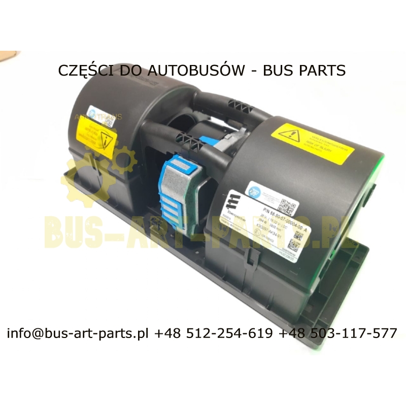 DMUCHAWA EBM-PAPST K3G097AK3491 K3G097-AK34-91 8850570000400 VAN HOOL 380X135