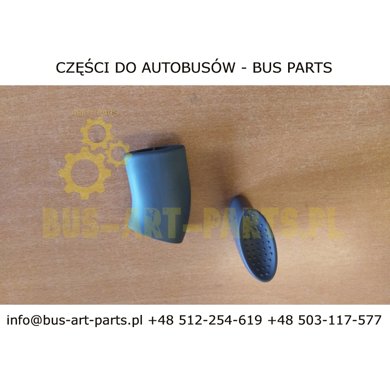 NAKŁADKA DŹWIGNI ZWALNIANIA OPARCIA FOTELE TRAVELTOP OD STRONY ŚCIANY SETRA MERCEDES