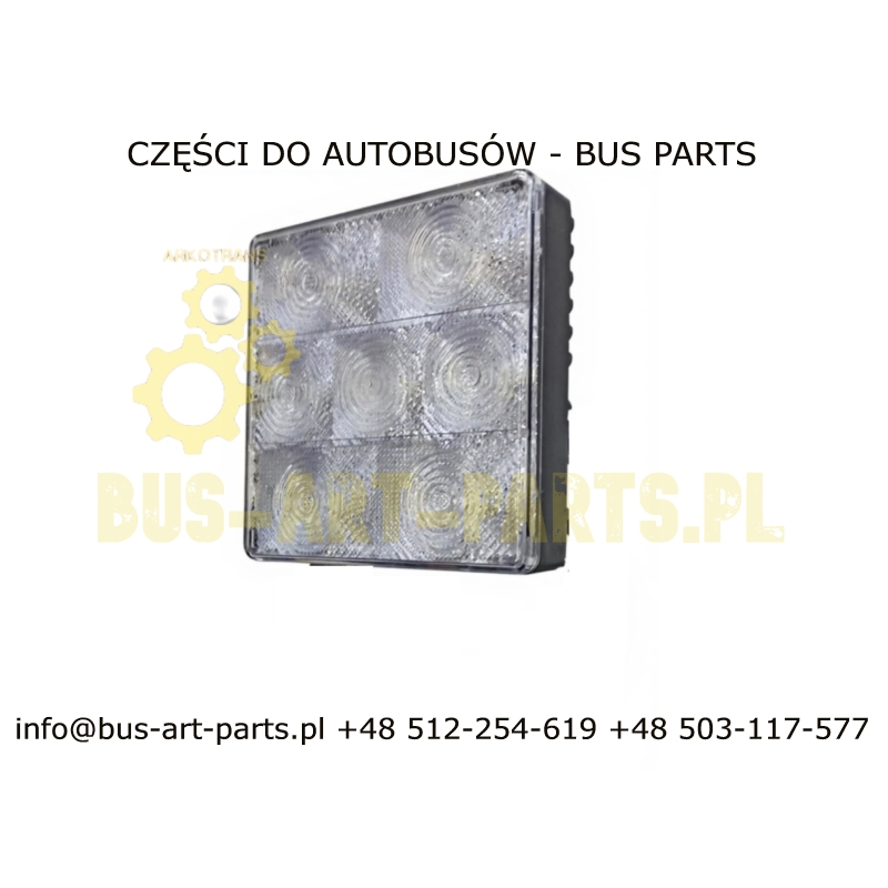 LAMPA POZYCYJNA TYŁ GÓRNA MERCEDES TOURISMO TRAVEGO EURO 6 SETRA S500 EURO 6 LED 24V