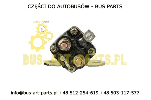 PRZEKAŹNIK CEWKA ROZRUSZNIKA MERCEDES O350 TRAVEGO SETRA S4.. 13 OHM