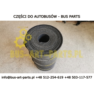 WYKŁADZINA AUTOBUSOWA - KOLOR CZARNY POPIELATY ANTRACYT SZEROKOŚĆ 73CM / DŁUGOŚĆ 10 METRÓW