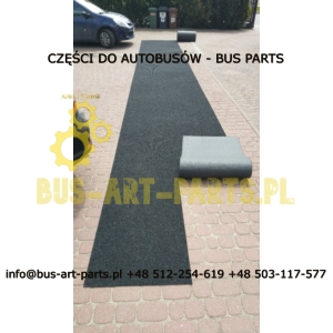 WYKŁADZINA AUTOBUSOWA - KOLOR CZARNY POPIELATY ANTRACYT SZEROKOŚĆ 73CM / DŁUGOŚĆ 10 METRÓW