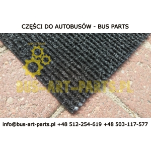 WYKŁADZINA AUTOBUSOWA - KOLOR CZARNY POPIELATY ANTRACYT SZEROKOŚĆ 73CM / DŁUGOŚĆ 10 METRÓW