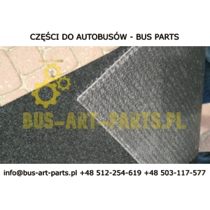 WYKŁADZINA AUTOBUSOWA - KOLOR CZARNY POPIELATY ANTRACYT SZEROKOŚĆ 73CM / DŁUGOŚĆ 10 METRÓW