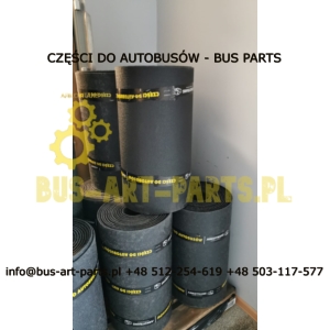 WYKŁADZINA AUTOBUSOWA - KOLOR CZARNY POPIELATY ANTRACYT SZEROKOŚĆ 73CM / DŁUGOŚĆ 10 METRÓW