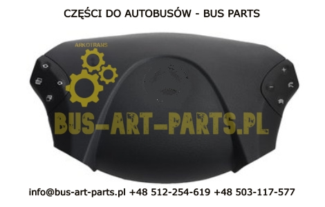 POKRYWA KIEROWNICY Z PRZYCISKAMI MERCEDES TOURISMO TRAVEGO NOWY TYP