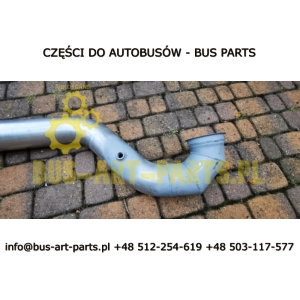 RURA WYDECHOWA KOŃCOWA DŁUGA  Z OTWOREM NA CZUJNIK NOX SCANIA IRIZAR